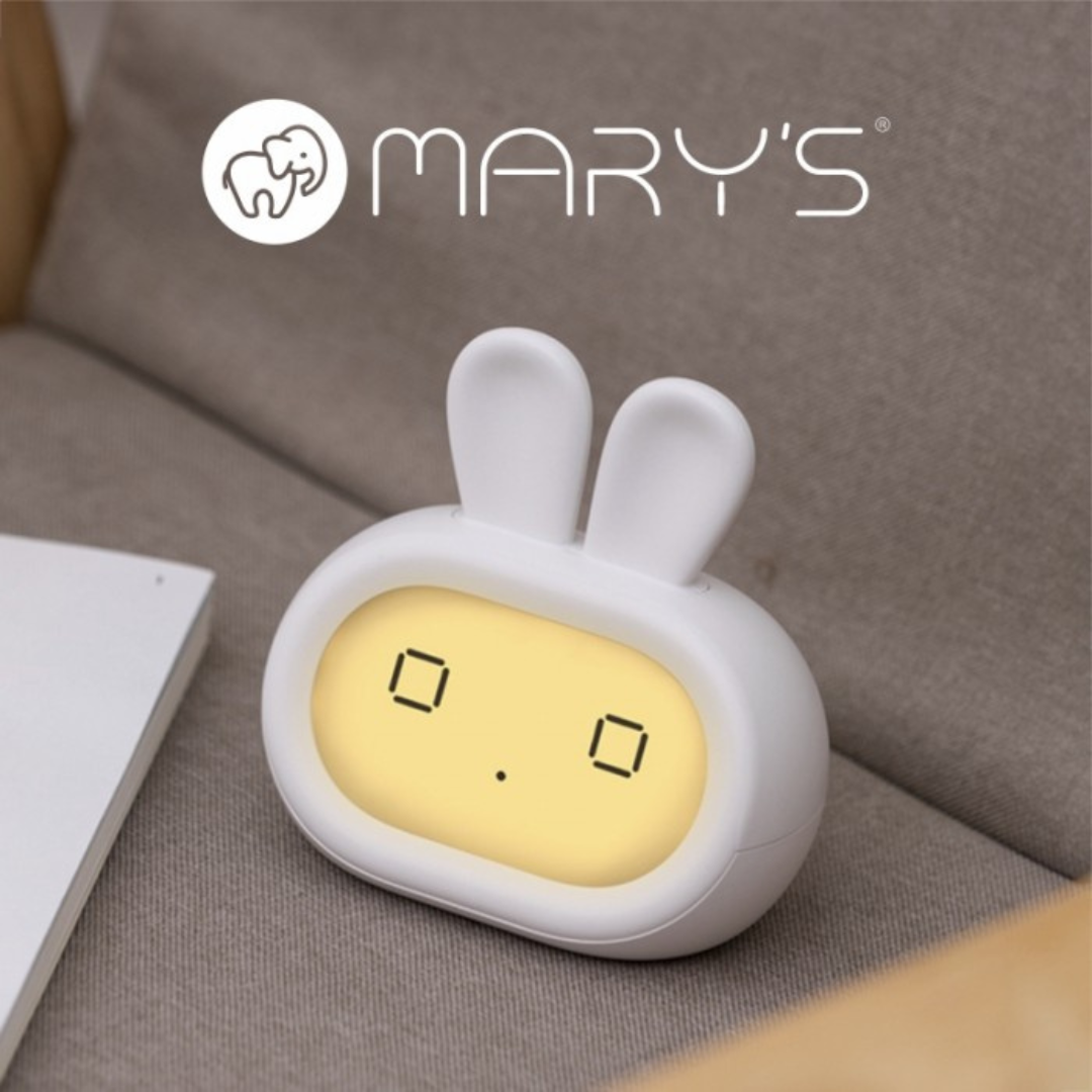 MARY'S LED nakts lampa / galda lampa / modinātājs, uzladējama USB, Ecolight