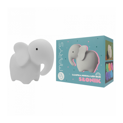 MARY'S LED nakts lampa / galda lampa, uzladējama USB, RGB režīms ar pulti, Ecolight