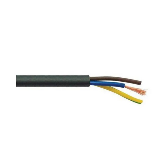 Kabelis lokans melns OMY / YSL 3x0.5 mm²