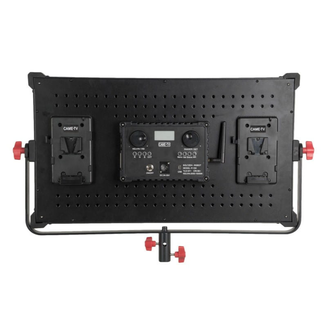 Foto-video studiju LED lampa, CAME-TV, Boltzen Perseus P-150R RGB DMX, (bez statīva)