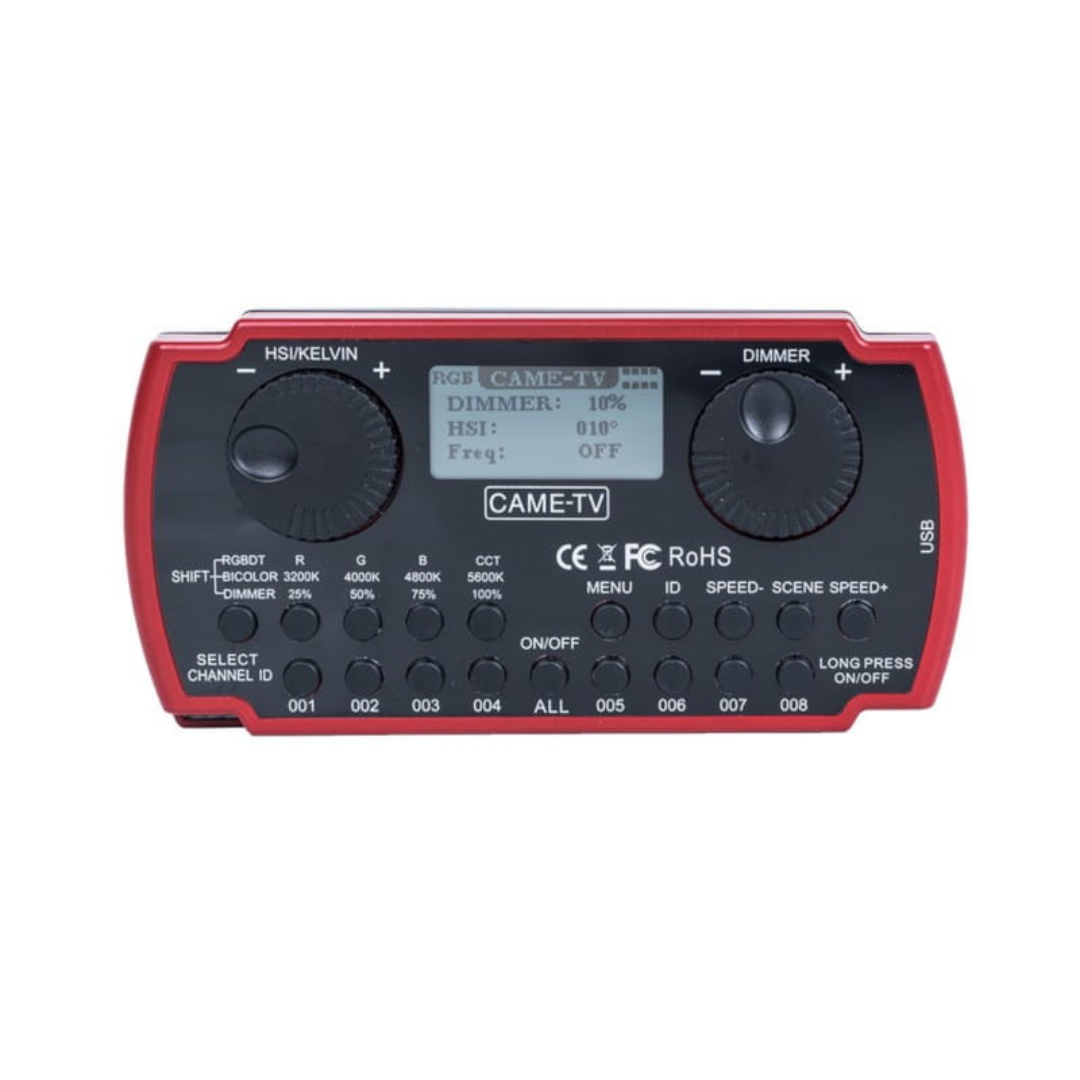 Foto-video studiju LED lampa, CAME-TV, Boltzen Perseus P-150R RGB DMX, (bez statīva)