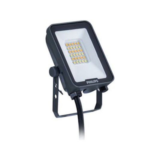 LED Prožektors BVP167, melns, 10W, 1100-1200lm, 3000K/4000K/6500K, Symmetrical Ledinaire, PHILIPS