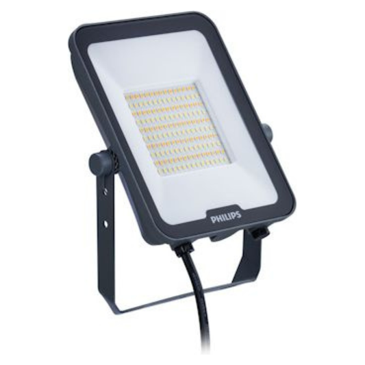 LED Prožektors BVP167, melns, 50W, 5500-6000lm, 3000K/4000K/6500K, Symmetrical Ledinaire, PHILIPS