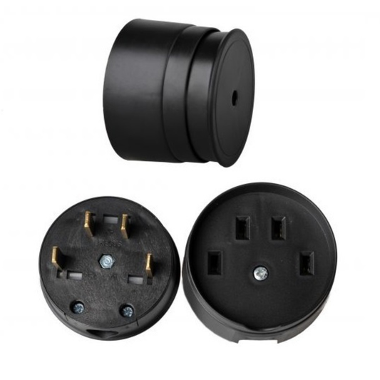 Kontaktligzda+Kontaktspraudnis RŠ+VŠ, 25A, IP20, 380V, melns