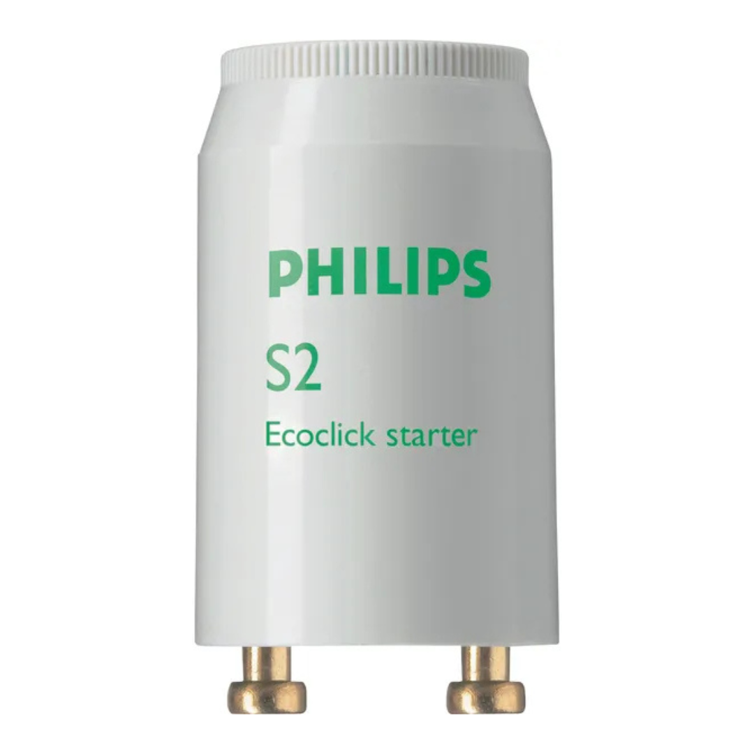 Starteris S2, 4-22W, SER, 220-240V, WH (25 gab.kastē), PHILIPS