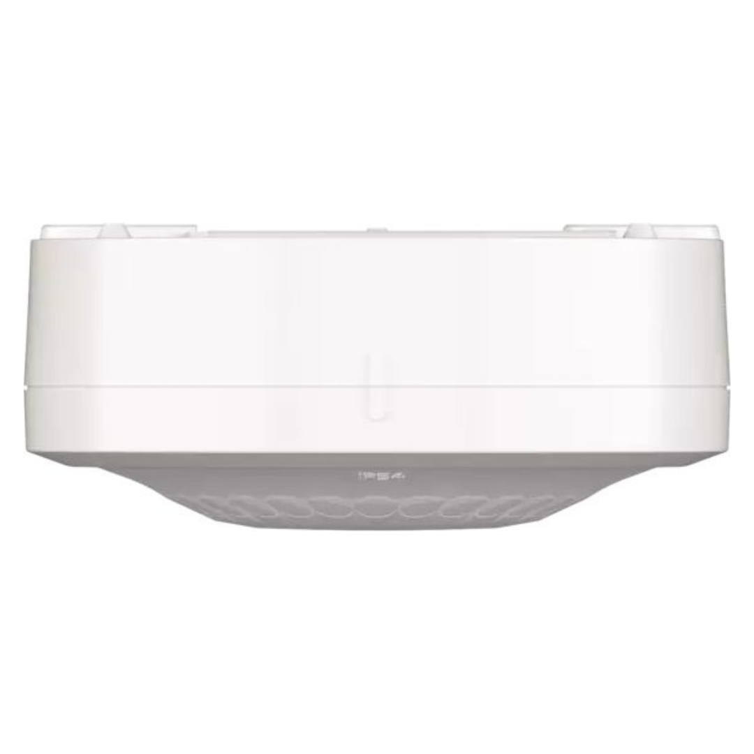 Infrasarkanais kustības sensors, balts, darbības zona līdz Ø12m, IP54, 360°, LUXA 103 S360-100-12 AP WH, THEBEN