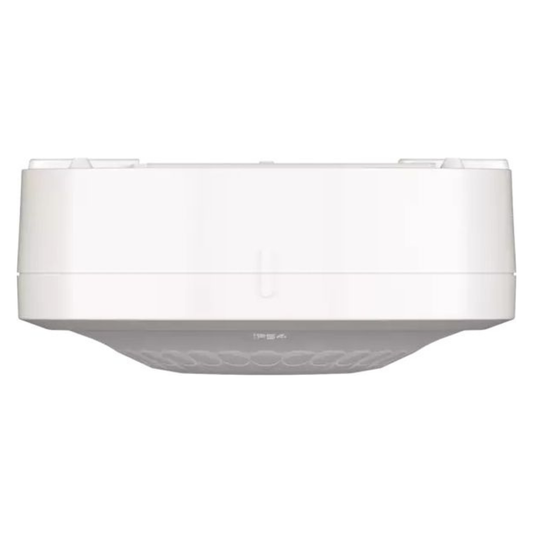 Infrasarkanais kustības sensors, balts, darbības zona līdz Ø12m, IP54, 360°, LUXA 103 S360-100-12 AP WH, THEBEN