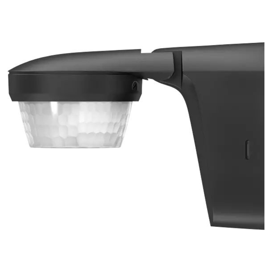 Infrasarkanais kustības sensors, darbības diapazons 360grādi - līdz 32m, IP66, LED 500W, cita slodze 2300W, melns, theLuxa S360 BK, THEBEN
