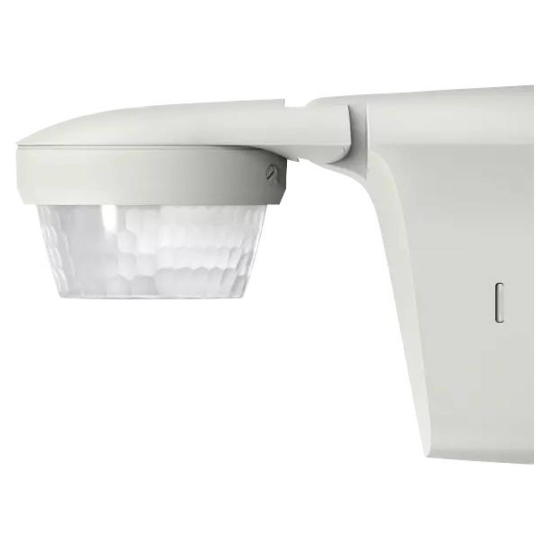 Infrasarkanais kustības sensors, darbības diapazons 360grādi - līdz 32m, IP66, LED 500W, cita slodze 2300W, balts, theLuxa S360 WH, THEBEN