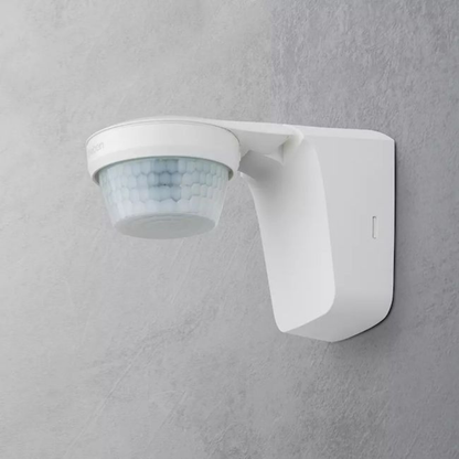 Infrasarkanais kustības sensors, darbības diapazons 360grādi - līdz 32m, IP66, LED 500W, cita slodze 2300W, balts, theLuxa S360 WH, THEBEN