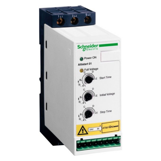 Softstarteris ATS01, 3F, 12A, 5.5kW, 400VAC, Schneider Electric