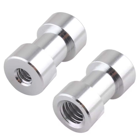 Adapteris / divpusējs adapteris / pāreja ar iekšējo vītni 1/4" uz iekšējo vītni 3/8", SPIGOT