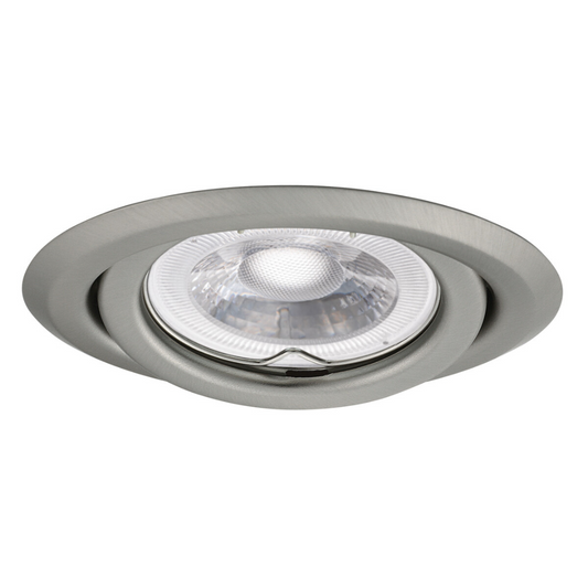 Gaismeklis iebūvējams grozams ARGUS, matēts hroms, 12V/220V, G5.3, (BEZ SPULDZES), CT-2115-C/M, KANLUX