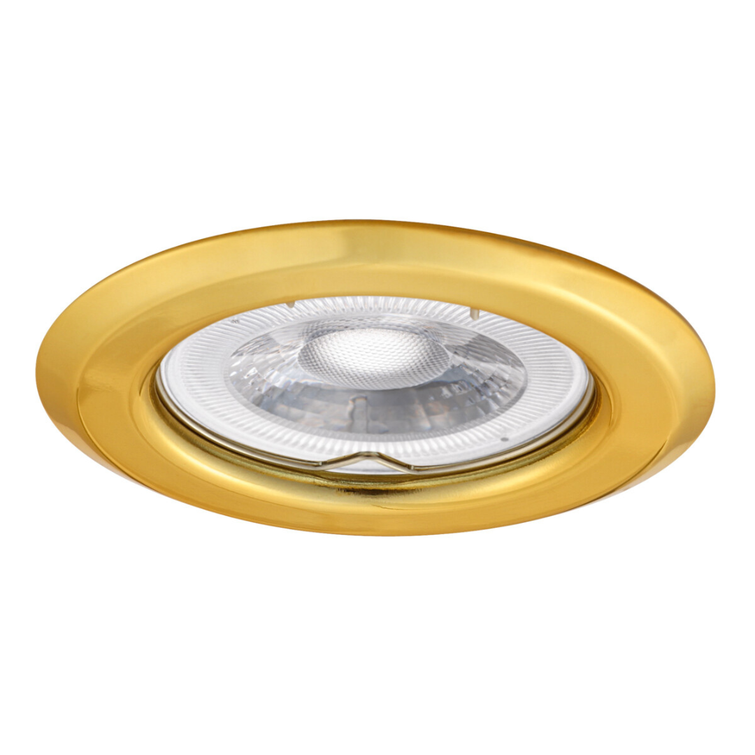 Gaismeklis iebūvējams ARGUS, zelts, 12V/220V, G5.3, (BEZ SPULDZES), CT-2114-G, KANLUX
