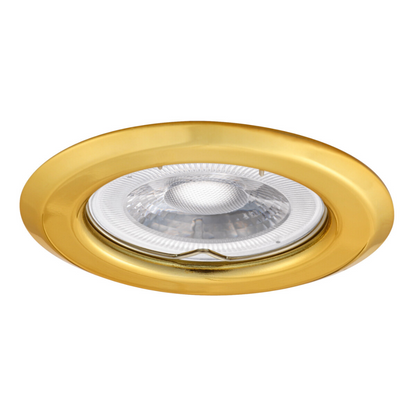 Gaismeklis iebūvējams ARGUS, zelts, 12V/220V, G5.3, (BEZ SPULDZES), CT-2114-G, KANLUX