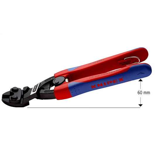 KNIPEX kompaktais skrūvju griezējs 20°  71 22 200