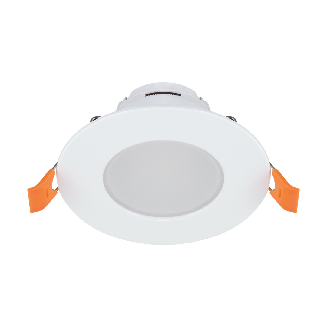 LED gaismeklis iebūvējams, balts, 7W, ar maināmu spektru CCT, IP54, IDEUS