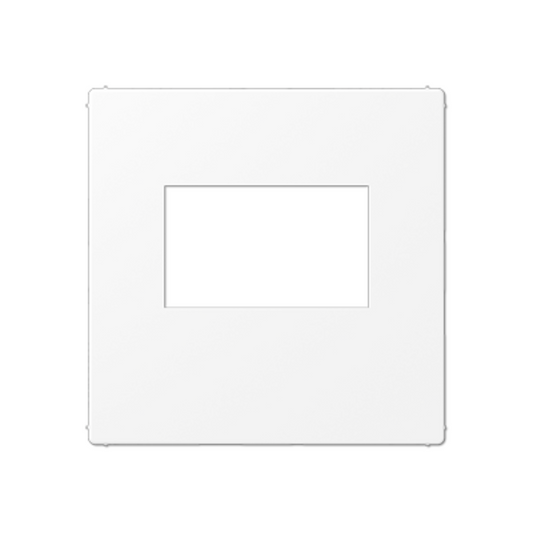 Centrālā plate USB lādētājam, matēta sniegbalta, A500