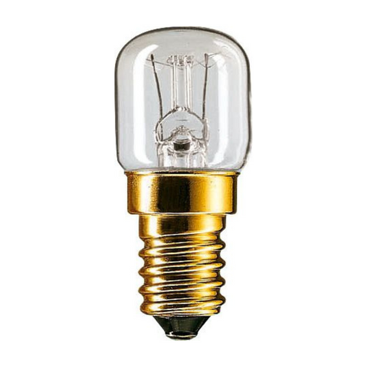 Spuldze cepeškrāsnīm T25, 15.4W, CL, E14, 230-240V, līdz 300 grādiem, PHILIPS