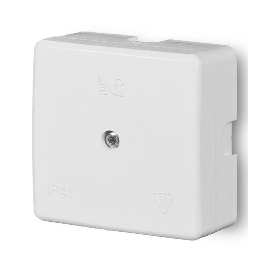 Nozarkārba balta, 60x60x30mm, IP41, Elektro-Plast