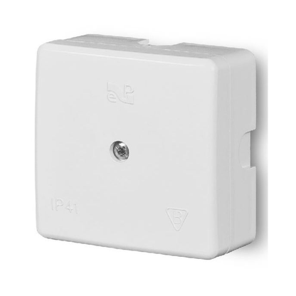 Nozarkārba balta, 60x60x30mm, IP41, Elektro-Plast