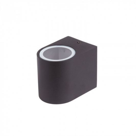 Fasādes gaismeklis OE-8, 1xGU10, IP44, melns, EC79086, ECOLIGHT