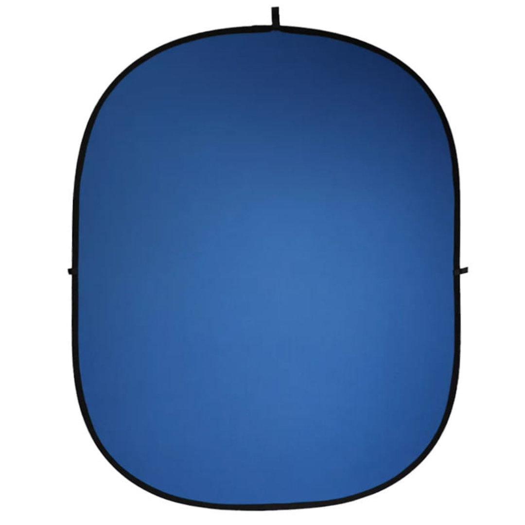 Fotogrāfijas fons - auduma maisījums 180x210cm, zaļi - zils, MITOYA