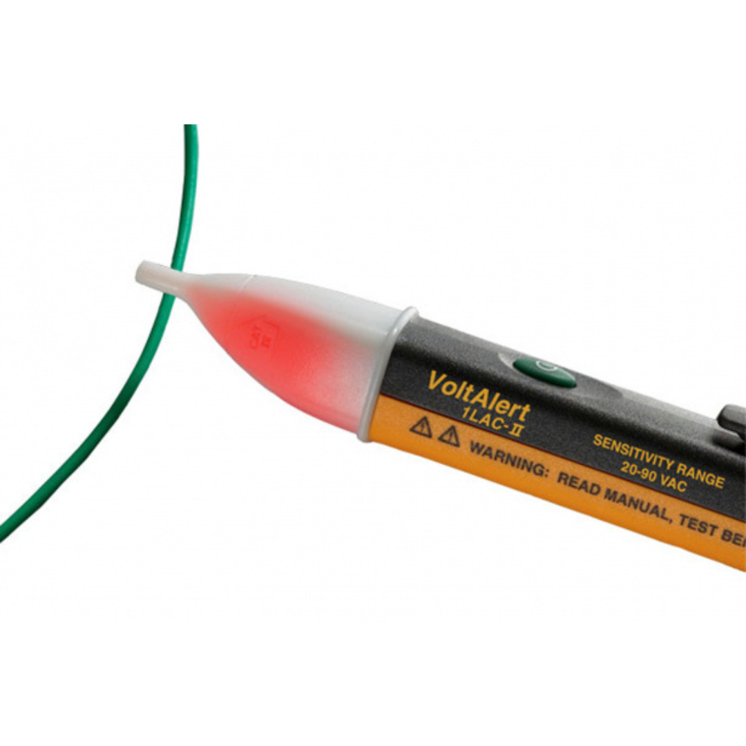 Sprieguma indikators 1AC II, AC 200V-1000V, ar skaņas un gaismas signālu, FLUKE