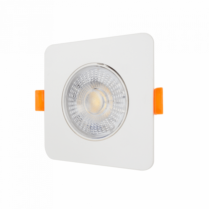 Gaismeklis LED, iebūvējams, Downlight, balts, ar maināmu jaudu - 3W/5W/7W un spektru - 3000K/4000K/6500K (CCT), ECOLIGHT