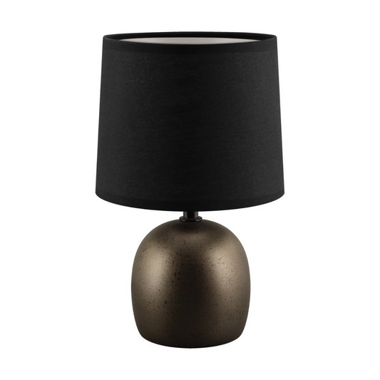 Galda lampa ATENA E14 C BLACK, līdz 40W, STRÜHM