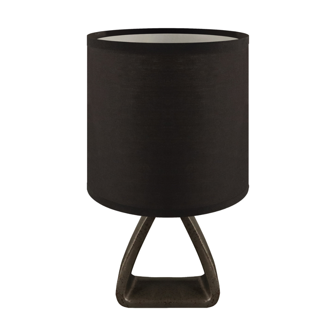 Galda lampa ATENA E14 A BLACK, līdz 40W, STRÜHM