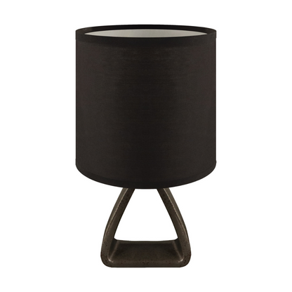 Galda lampa ATENA E14 A BLACK, līdz 40W, STRÜHM