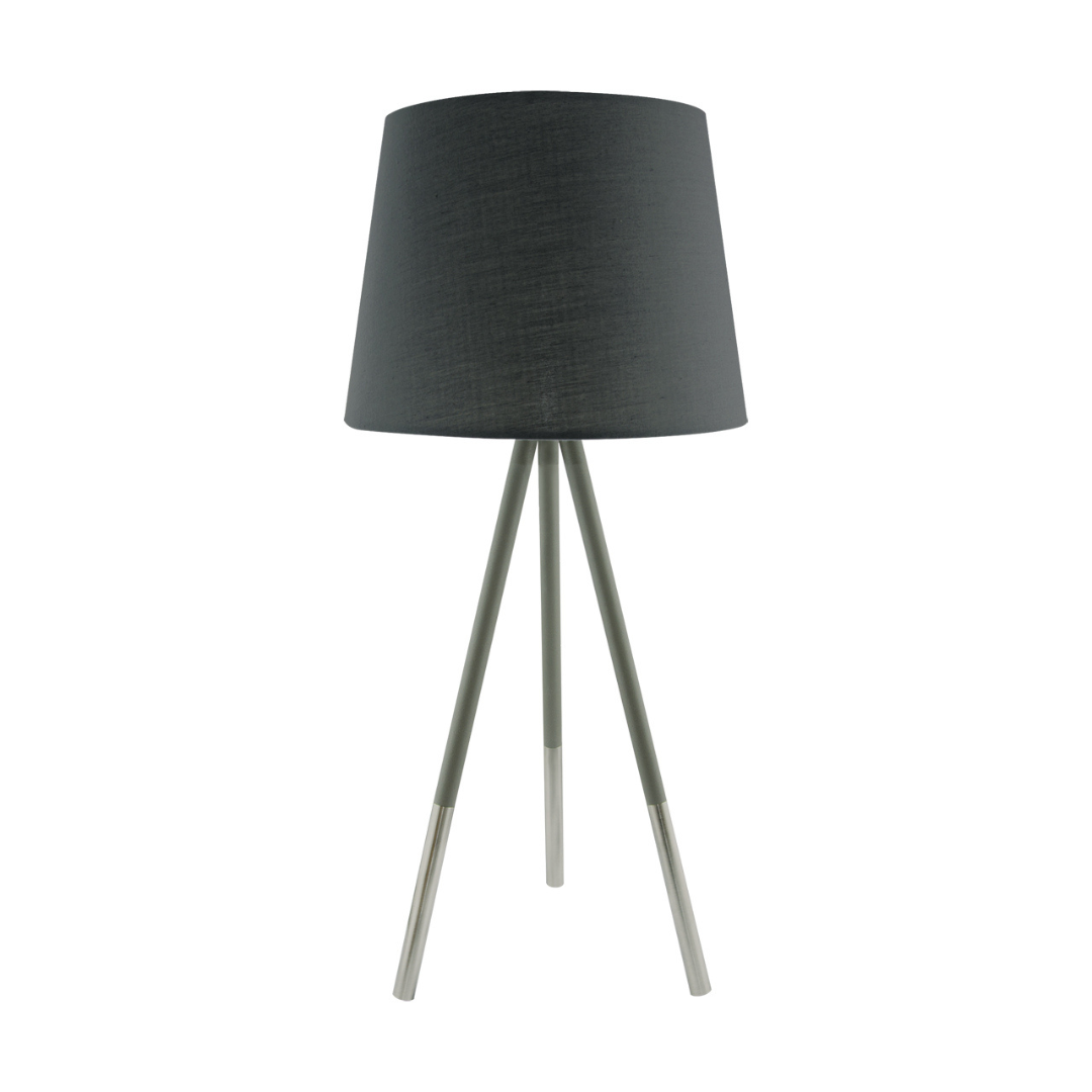 Galda lampa RADAR 50 E14 GREY, līdz 40W, STRÜHM