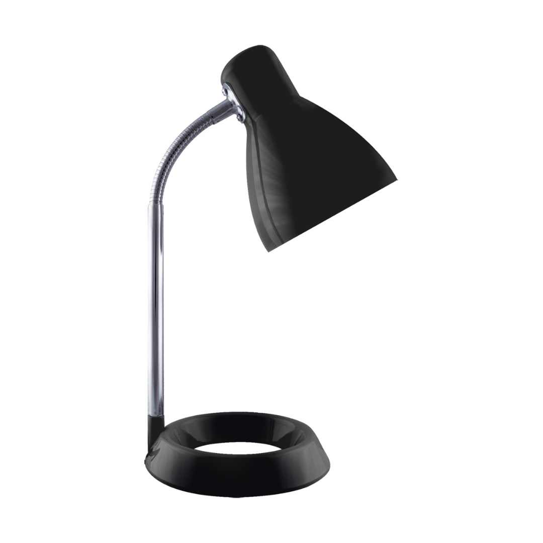 Galda lampa KATI E27 BLACK, līdz 15W, STRÜHM