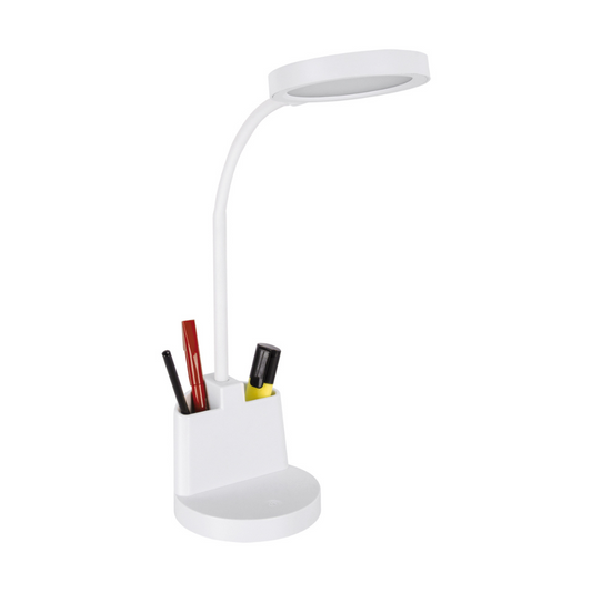 Galda lampa LABOR LED WHITE, 8.2W, 4000K, STRÜHM