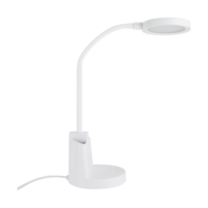 Galda lampa LABOR LED WHITE, 8.2W, 4000K, STRÜHM