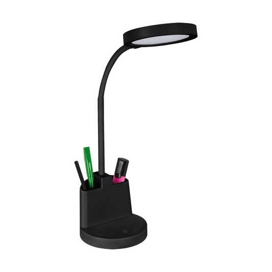 Galda lampa LABOR LED BLACK, 8.2W, 4000K, STRÜHM