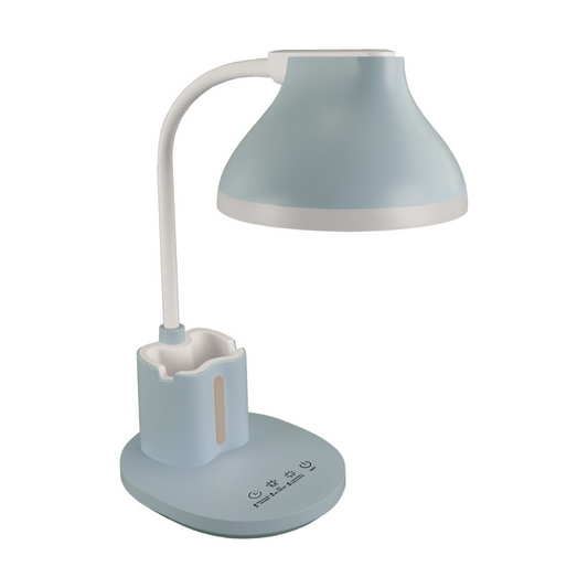 Galda lampa DEBRA LED BLUE, 7W, CCT (3000K/4200K/6300K), STRÜHM