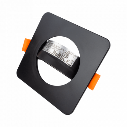 Gaismeklis LED, iebūvējams, Downlight, melns, ar maināmu jaudu - 3W/5W/7W un spektru - 3000K/4000K/6500K (CCT), ECOLIGHT