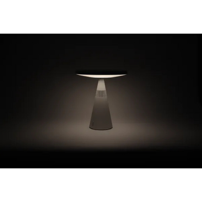 Galda lampa - spogulis, Makeup spogulis, 9W, 350lm, 2800-4200 K, uzlādējama 3000 mAh (uz pilnas uzlādes darbojas 5 stundas), var regulēt spožumu, THORGEON