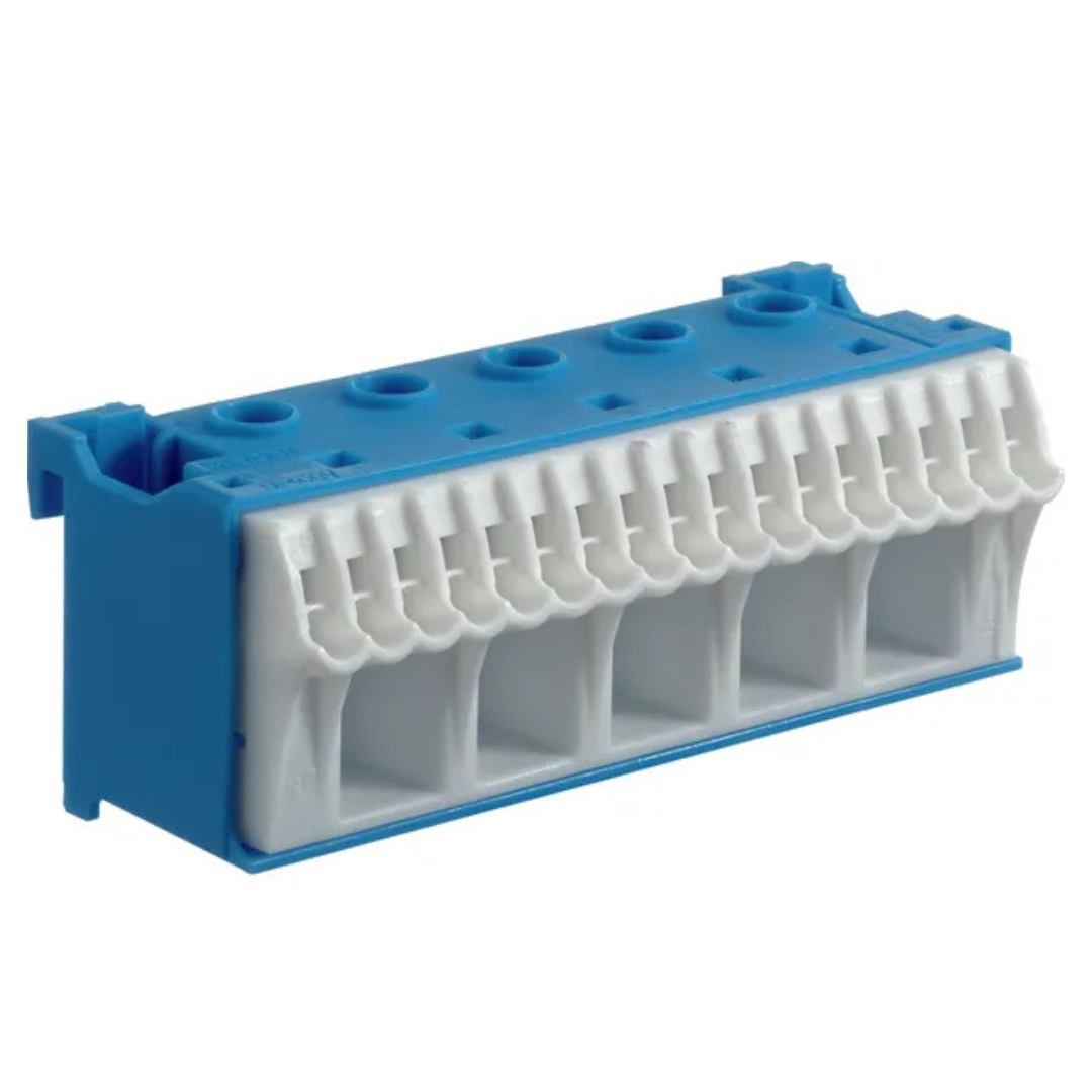 Nulles klemme 22, QC, N, 5x16mm2+17x4mm2, Hager