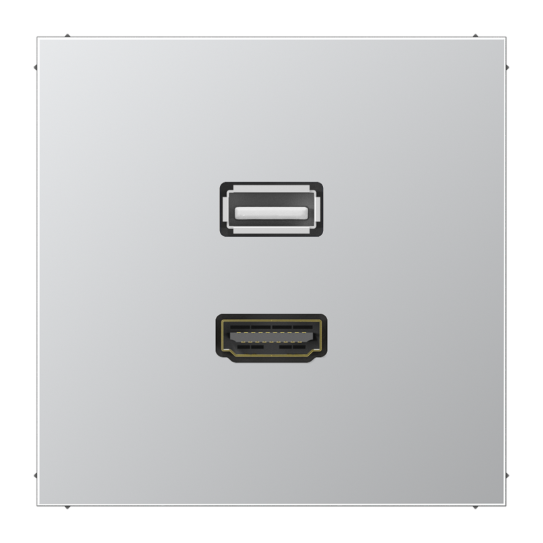 Multivides termināls HDMI / USB 2.0, alumīnijs, LS990