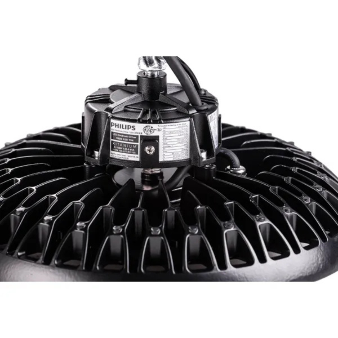 Gaismeklis High-bay (UFO) 200W, 32000lm, 4000K, IP65, IK08, THORGEON