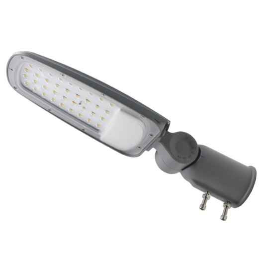 Ielas gaismeklis LED, 100W, 11900lm, 4000K, IP66, 50000h, IK08, 528x200x80 mm, 3 gadi garantija, HOLT