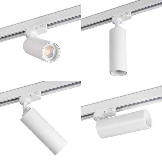 Gaismeklis spot 3F sliedei, balts, GU10, max 10W (LED), IP20, 220-240V, ATL2 GU10-W, Kanlux