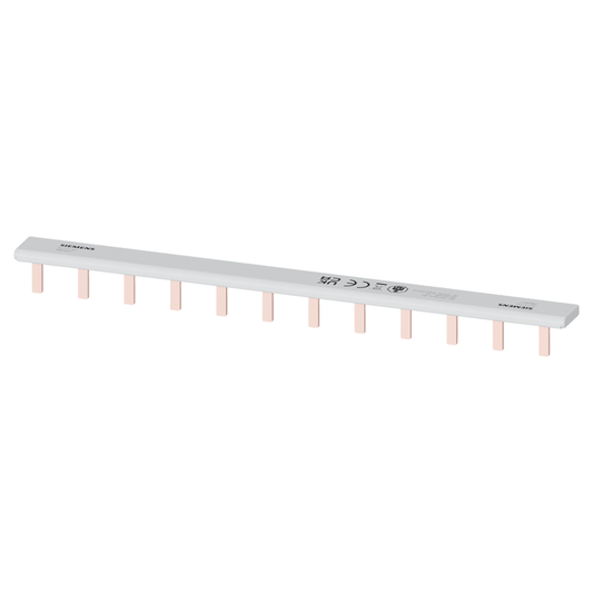 Ķemmes kopne 1P, spraudņa veida, 12 mod., 210mm, 10mm2, 63A, SIEMENS automātiem