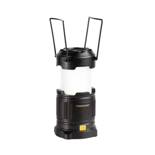 Kempinga laterna, 5W, 200lm, uzlādējama - 1200mAh, darbība līdz 9 stundām, IPX5, THORGEON