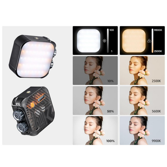 LED lampa, 2500-9900K + RGB, KF34.036, K&F Concept