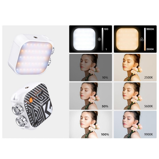 LED lampa, 2500-9900K + RGB, KF34.036 V1, K&F Concept