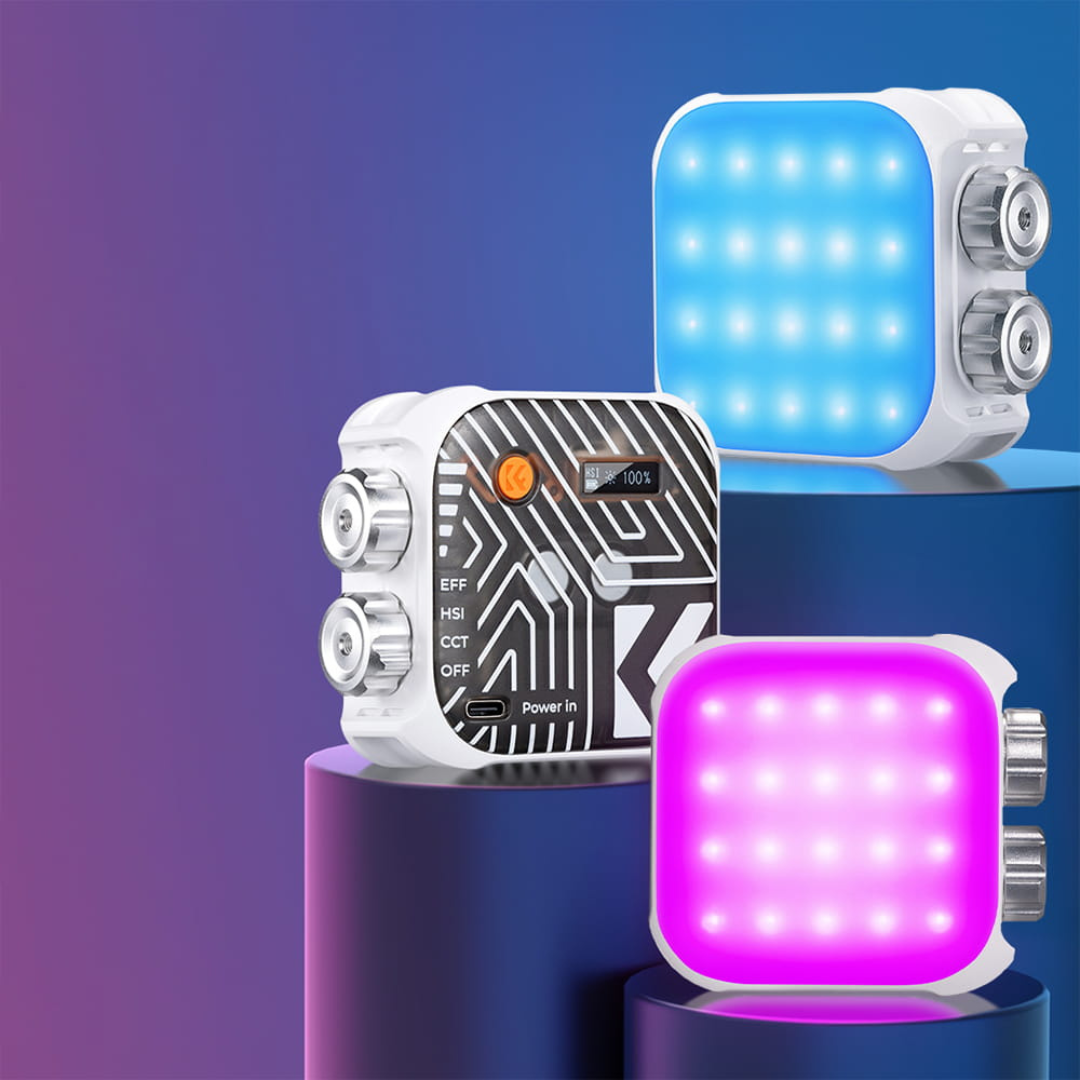 LED lampa, 2500-9900K + RGB, KF34.036 V1, K&F Concept
